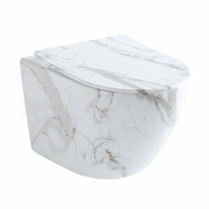 ET-501M1 Mermer Desenli Klozet