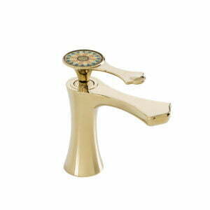 FB-1112 gold lavabo bataryası