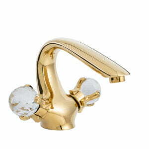 FK-1712 gold lavabo bataryası