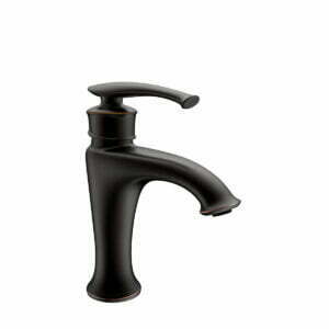 FM-1115 siyah lavabo bataryası