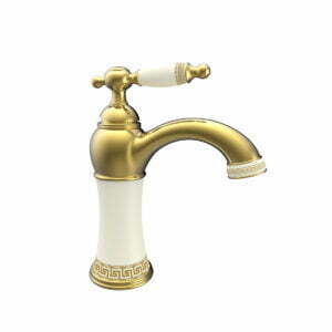 FM-1412 gold lavabo bataryası