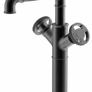 105001 çanak tipi lavabo bataryası siyah