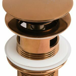 740778 sifon üst takım parlak bakır basmalı deliksiz