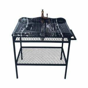 80 cm Metal Etajerli Banyo Dolabı MBU-7500