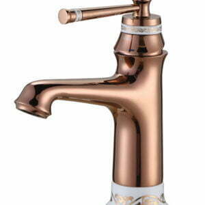 961525 lavabo bataryası parlak bakır