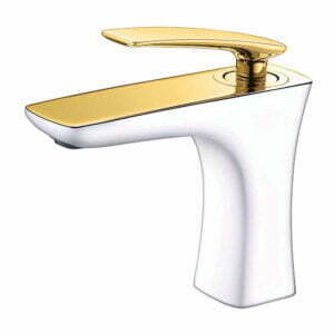 981521 W G LAVABO BATARYASI ALTIN-BEYAZ