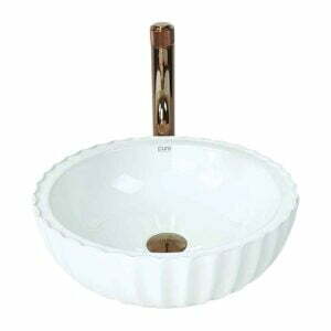 Beyaz Tezgah Üstü Çanak Lavabo W-281