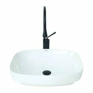 Beyaz Tezgah Üstü Çanak Lavabo W-283