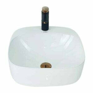 Beyaz Tezgah Üstü Çanak Lavabo W-285