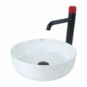 Beyaz Tezgah Üstü Çanak Lavabo W-287