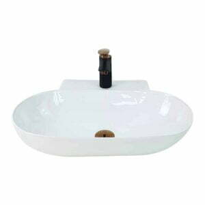 Beyaz Tezgah Üstü Çanak Lavabo W-289