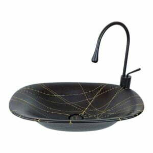 Black Gold Tezgah Üstü Çanak Lavabo TR-103