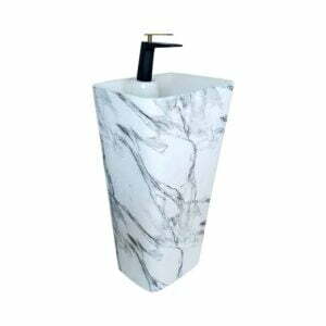 Calacatta Beyaz Monoblok Lavabo BB-917