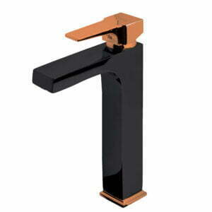 Aqua çanak tipi lav bat rose-siyah