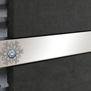 Paslanmaz Bordür Profilleri Laser Desenli ve Swarovski Taşlı