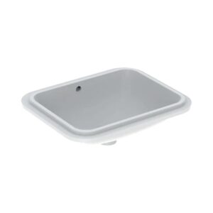 Geberit VariForm Tezgah Altı Lavabo, Dikdörtgen, 45x35 cm (Taşma Delikli)