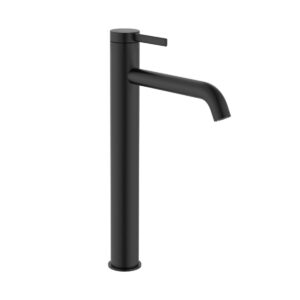 Roca Ona Yüksek Lavabo Bataryası, Click Clack Sifonlu, Cold Start Mat Siyah
