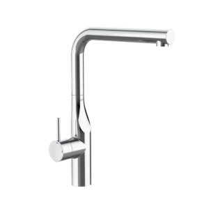 Roca Glera L Borulu Eviye Bataryası Krom