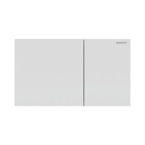 Geberit Kumanda Kapağı Sigma70 - Çift Basmalı - Mat beyaz