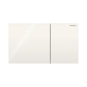 Geberit Kumanda Kapağı Sigma70 - Çift Basmalı - Kum grisi cam