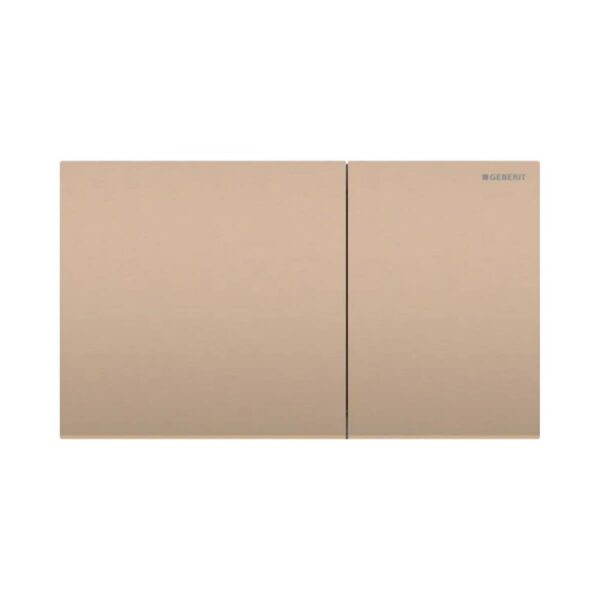 Geberit Kumanda Kapağı Sigma70 - Çift Basmalı - Bronz