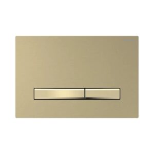Geberit Kumanda Kapağı Sigma50 - Çift Basmalı - Pirinç / Pirinç