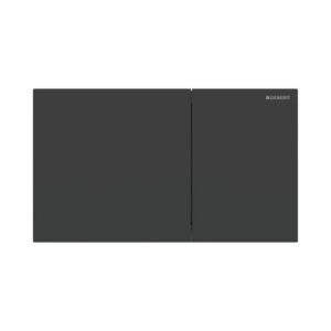 Geberit Kumanda Kapağı Sigma70 - Çift Basmalı - Mat Siyah