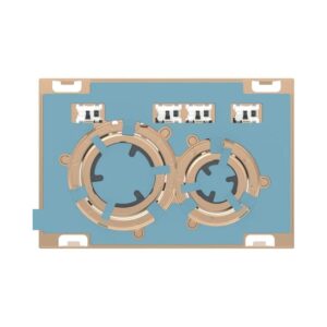 Geberit Kumanda Kapağı Sigma21 - Çift Basmalı - Kişiselleştirilebilir / Bronz