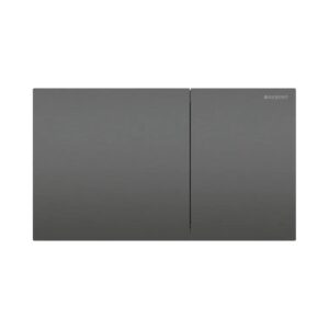 Geberit Kumanda Kapağı Sigma70 - Çift Basmalı - Siyah krom