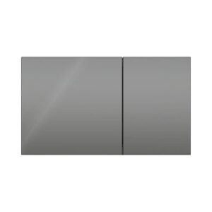 Geberit Kumanda Kapağı Sigma70 - Çift Basmalı - Antrasit cam