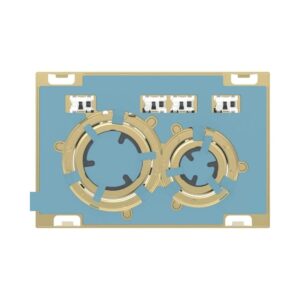 Geberit Kumanda Kapağı Sigma21 - Çift Basmalı - Kişiselleştirilebilir / Pirinç