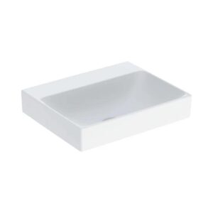 Geberit ONE Çanak Lavabo, Dikey Çıkışlı, 50x40 cm, Batarya Deliksiz, KeraTect®
