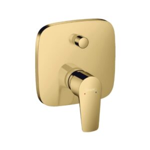 Hansgrohe Talis E Tek kollu banyo Bataryası Ankastre montaj Parlak Altın Optik