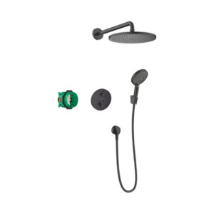 Hansgrohe Croma Duş sistemi 280 1jet Ecostat S Satin Siyah