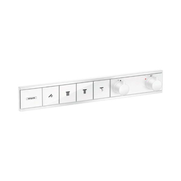Hansgrohe RainSelect Ankastre Termostat 4 çıkış için Satin Beyaz