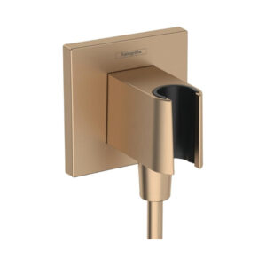 Hansgrohe FixFit E Çıkış Dirseği Askı İle Mat Bronz