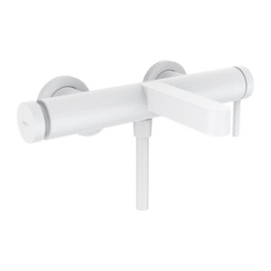 Hansgrohe Finoris Tek Kollu Banyo Bataryası Aplike Montaj Satin Beyaz