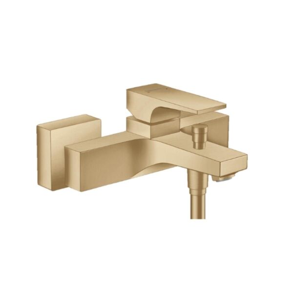 Hansgrohe Metropol Tek kollu banyo Bataryası aplike, çubuk volan ile Mat Bronz
