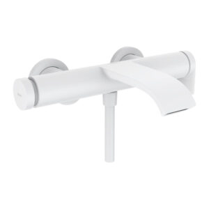 Hansgrohe Vivenis Tek Kollu Banyo Bataryası Aplike Montaj Satin Beyaz