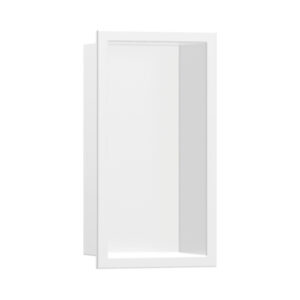 Hansgrohe XtraStoris Original Duvar nişi entegre çerçeveli 300/150/100 Satin Beyaz