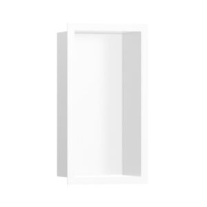 Hansgrohe XtraStoris Individual Duvar nişi Satin Beyaz tasarım çerçeveli 300/150/100 Satin Beyaz
