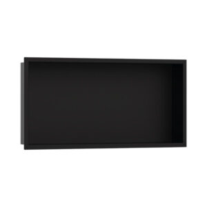 Hansgrohe XtraStoris Original Duvar nişi entegre çerçeveli 300/600/100 Satin Siyah