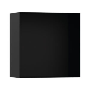 Hansgrohe XtraStoris Minimalistic Duvar nişi açık çerçeveli 300/300/140 Satin Siyah