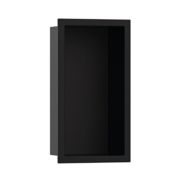 Hansgrohe XtraStoris Original Duvar nişi entegre çerçeveli 300/150/100 Satin Siyah