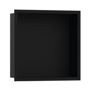 Hansgrohe XtraStoris Individual Duvar nişi Satin Siyah tasarım çerçeveli 300/300/100 Satin Siyah