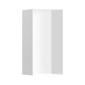 Hansgrohe XtraStoris Minimalistic Duvar nişi açık çerçeveli 300/150/140 Satin Beyaz