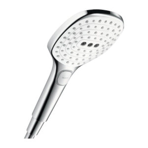 Hansgrohe Raindance Select E El Duşu 120 3 jet Beyaz/Krom