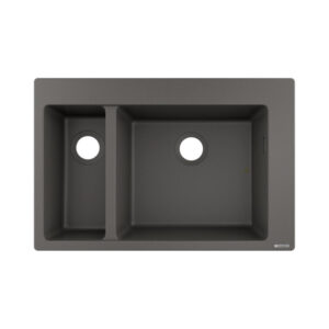 Hansgrohe S510-F635 SilicaTec Ankastre Granit Eviye 180/450 Taş Grisi