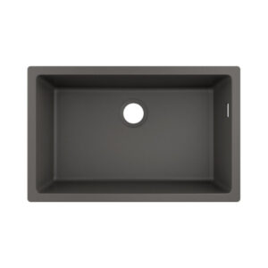 Hansgrohe S510-U660 SilicaTec Tezgahaltı Granit Eviye 660 Taş Grisi