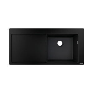 Hansgrohe S514-F450 SilicaTec Ankastre Granit Eviye 450 Damlalıklı Grafit Siyahı